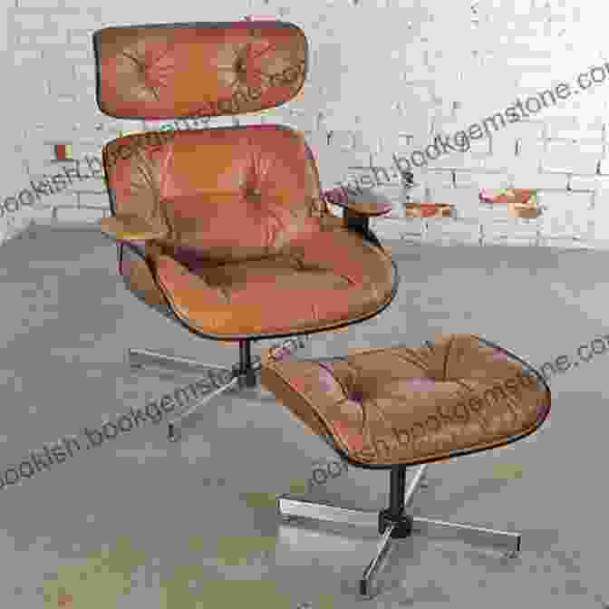 A Mid Century Modern Eames Lounge Chair In Vibrant Red Upholstery Home: A Novel (Vintage International)
