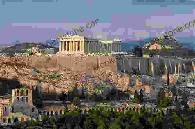 A Panoramic View Of The Parthenon On The Acropolis Of Athens, With The City Skyline In The Distance The Parthenon Enigma Joan Breton Connelly