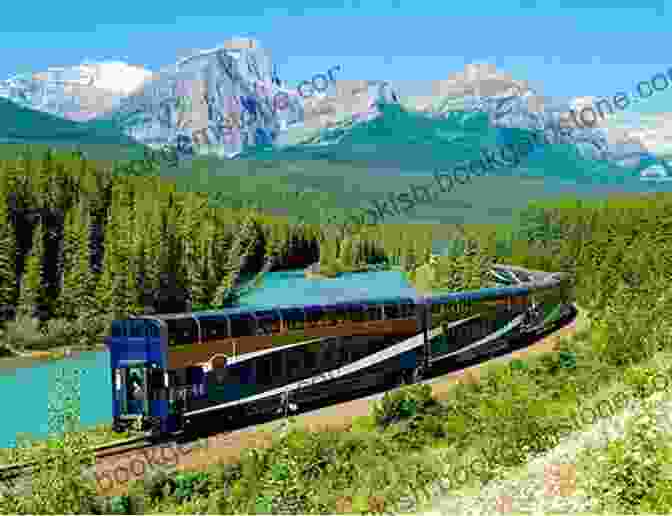 A Train Winding Through The Canadian Rockies The Last Passenger Train: A Rail Journey Across Canada
