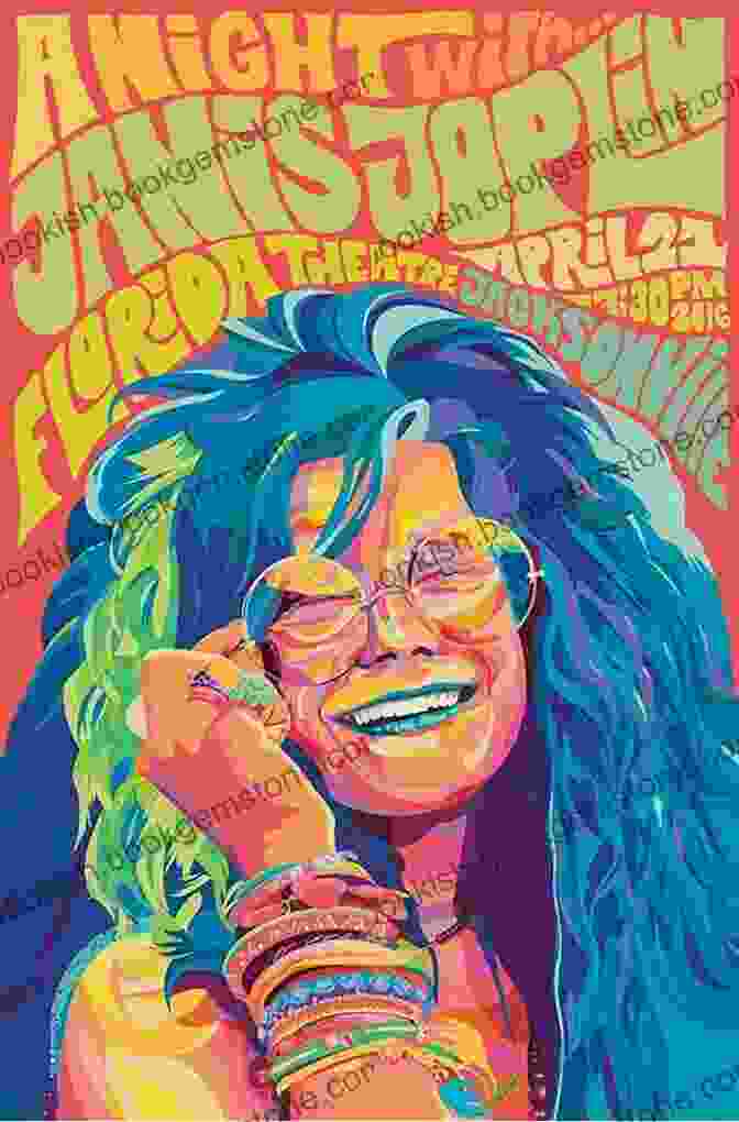 A Vintage Rock Poster For Janis Joplin, Remixed And Reimagined By Swissted. Swissted: Vintage Rock Posters Remixed And Reimagined