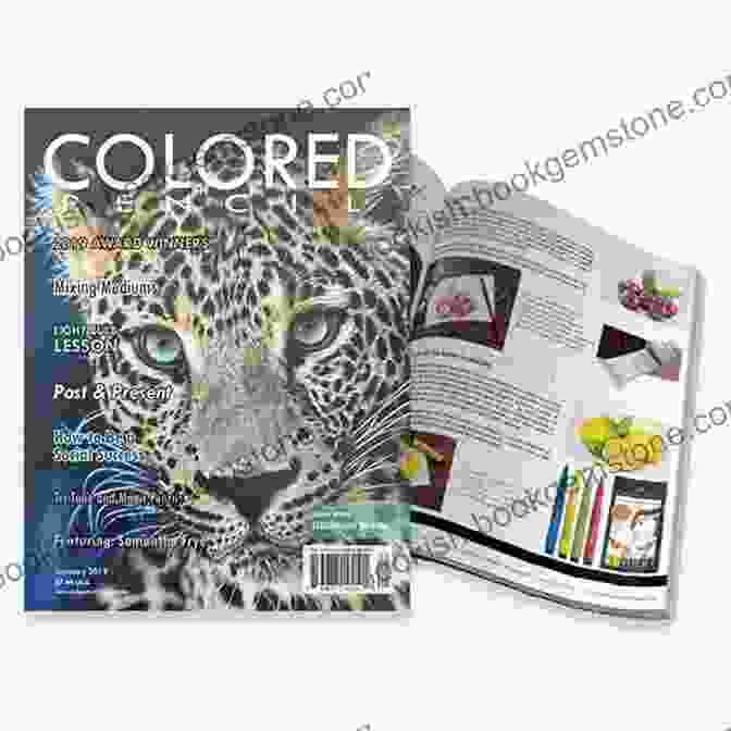Colored Pencil Magazine August 2024 Cover Featuring A Vibrant Colored Pencil Artwork COLORED PENCIL Magazine August 2024