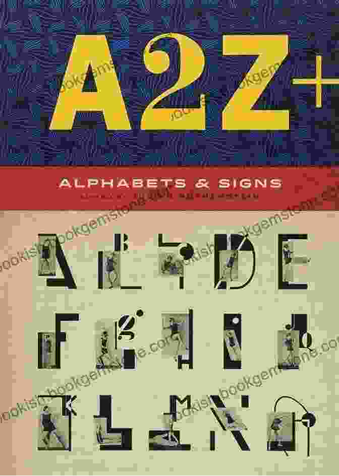 Colorful Alphabet Signs By A2z Alphabets Signs, Showcasing Julian Rothenstein's Mastery Of Letterform Manipulation. A2Z+: Alphabets Signs Julian Rothenstein