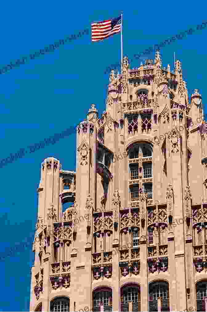Digital Painting Of The Tribune Tower In Chicago Chicago Sketches Digital Paint 1: Exquisite Hand Sketched Digital Paintings Of Chicago S Architectural Landmarks Volume 1