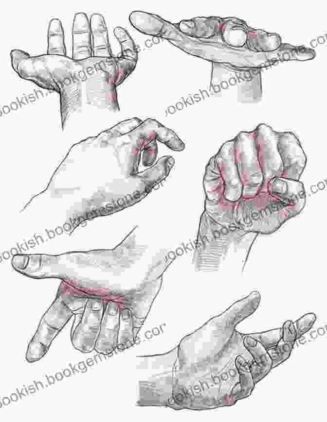 Examples Of Hand Drawings Drawing Hands: With Over 1000 Illustrations (Dover Art Instruction)