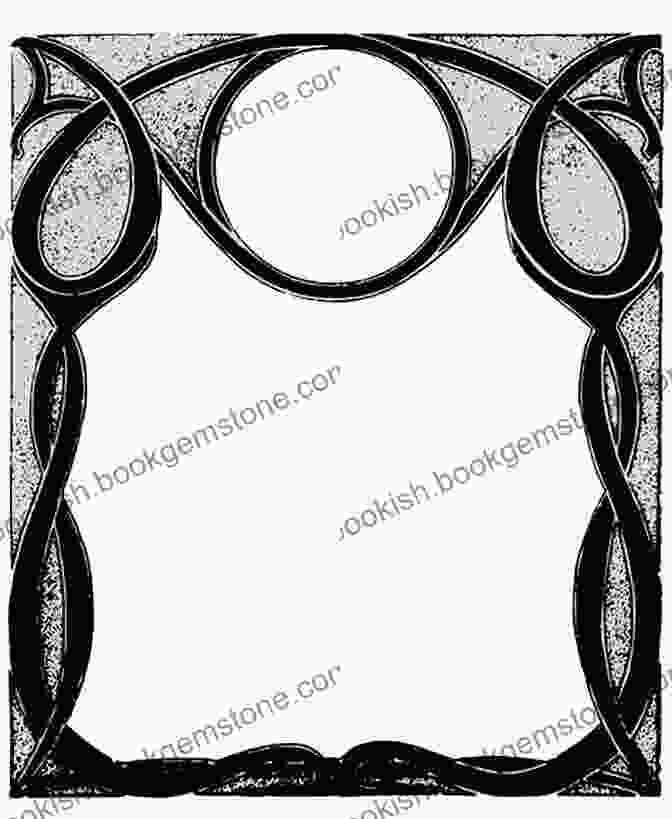 Gothic Border With Intricate Tracery Ornamental Borders Scrolls And Cartouches In Historic Decorative Styles (Dover Pictorial Archive)