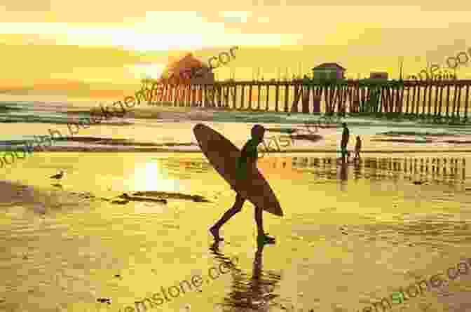 Huntington Beach, California, USA A Surfing Paradise With A Haunting Tale, Where The Ghost Of A Skilled Surfer Continues To Ride The Waves. Haunted Beaches Sherri Granato
