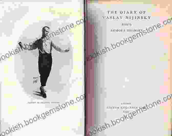 Nijinsky: A Life By Lucy Moore Book Cover. The Cover Features A Portrait Of Vaslav Nijinsky In A Dynamic Dance Pose, With A Vibrant Blue Background. Nijinsky: A Life Lucy Moore