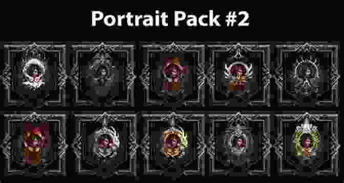 Petrified Scream Portrait Frame Cosmetic Item For Diablo 3 Corruption Lord: 1 5 Bundle