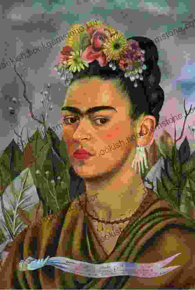 Self Portrait By Frida Kahlo, Depicting Her With A Frida Kahlo Unibrow And Adorned With Elaborate Traditional Mexican Headdress And Jewelry. Forever Frida: A Celebration Of The Life Art Loves Words And Style Of Frida Kahlo