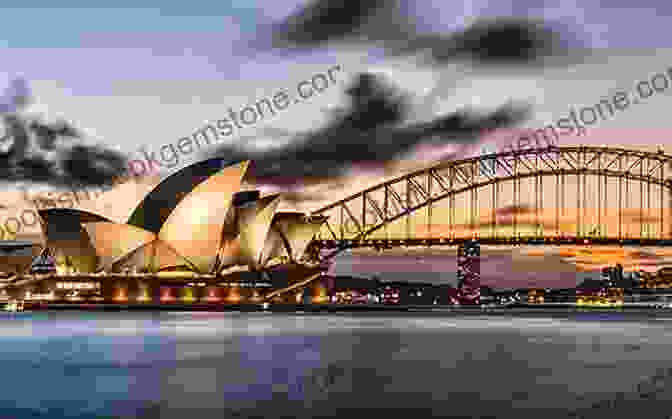 Sydney Harbour Bridge And Sydney Opera House At Sunset CHEERS MATE : WALKABOUT IN AUSTRALIA