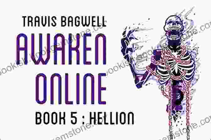 Travis Bagwell Transformed Into The Hellion, A Fearsome And Formidable Warrior With Crimson Armor And Glowing Eyes. Awaken Online: Hellion Travis Bagwell