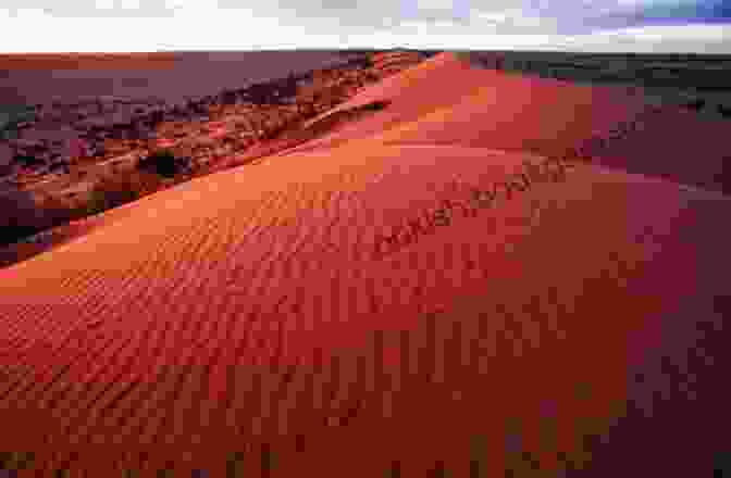 Vast Red Sand Dunes And Rugged Mountains Of The Australian Outback CHEERS MATE : WALKABOUT IN AUSTRALIA